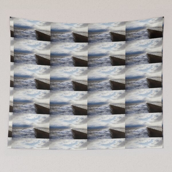 Item preview, Storm at Tynemouth Pier in the style of Degas designed and sold by Violaman.