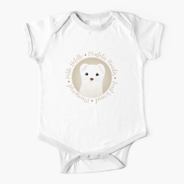 Belette Short Sleeve Baby One-Piece for Sale | Redbubble