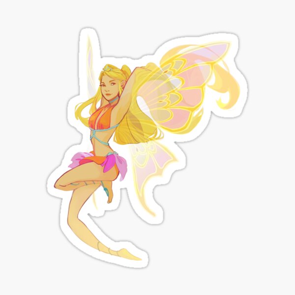 Winx Club Stella Stickers | Redbubble