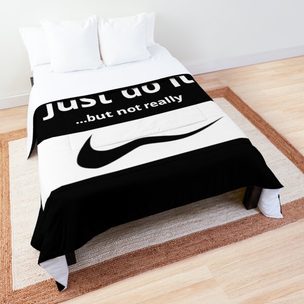 Humorous Nike Design Comforter