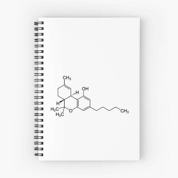 Artikelvorschau, THC-Molekül, Marihuana entworfen und verkauft von Rosaliartbook.
