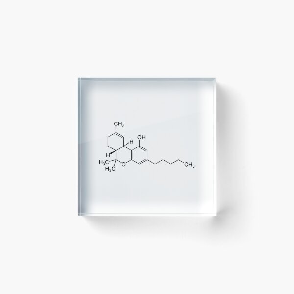 Item preview, THC molecule, Marijuana  designed and sold by Rosaliartbook.