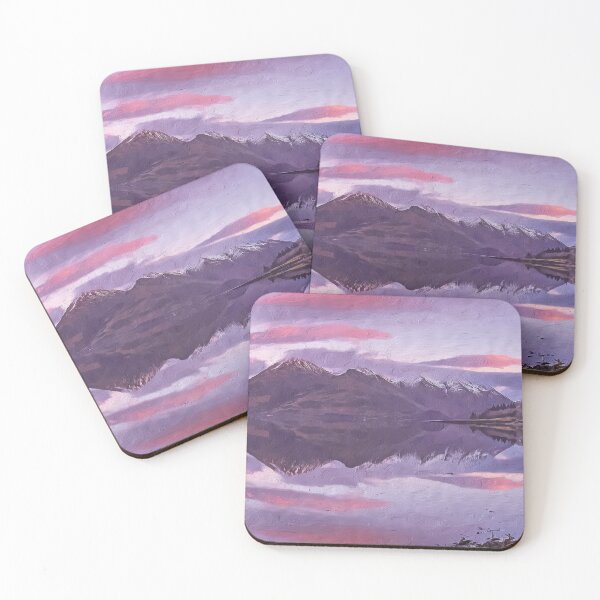 Item preview, Digital Art composition of the Five Sisters of Kintail in the Scottish Highlands. designed and sold by davidelder.