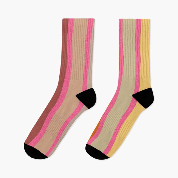 Item preview, Multiple Linen-Textured Stripes with Pink Twist designed and sold by BloomCatB.