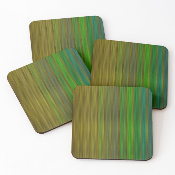 Item preview, Metallic Vertical Stripes with a Golden Twist designed and sold by BloomCatB.