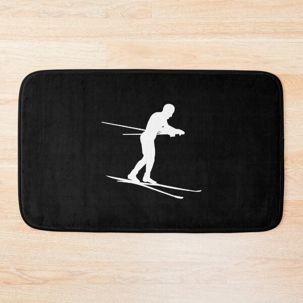 Item preview, Cross-country skier silhouette bend designed and sold by 1681830934131.