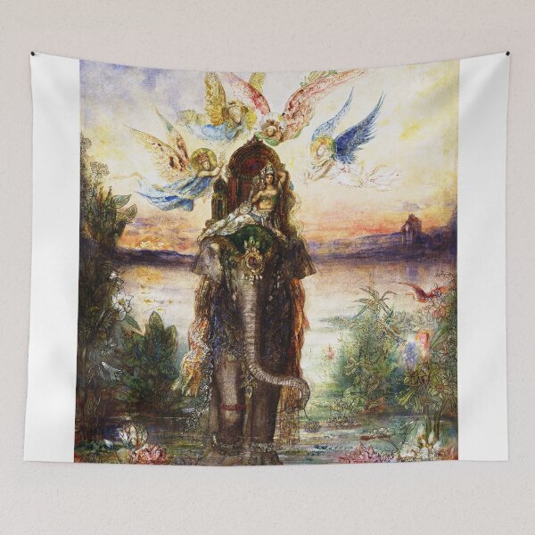 Item preview, Gustave Moreau - Sacred Elephant - 1882 designed and sold by CrankyOldDude.