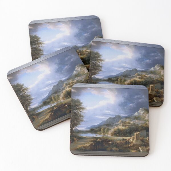 Item preview, Ancient City of Agrigent by Pierre-Henri de Valenciennes designed and sold by Xzendor7 Digital Art Creations.