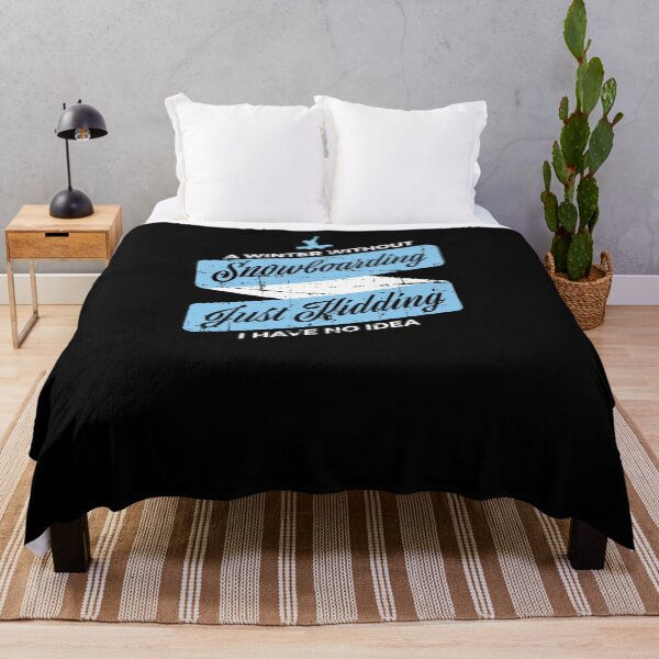 Item preview, Winter Without Snowboarding Quote Snowboarder Gift designed and sold by jeffded.