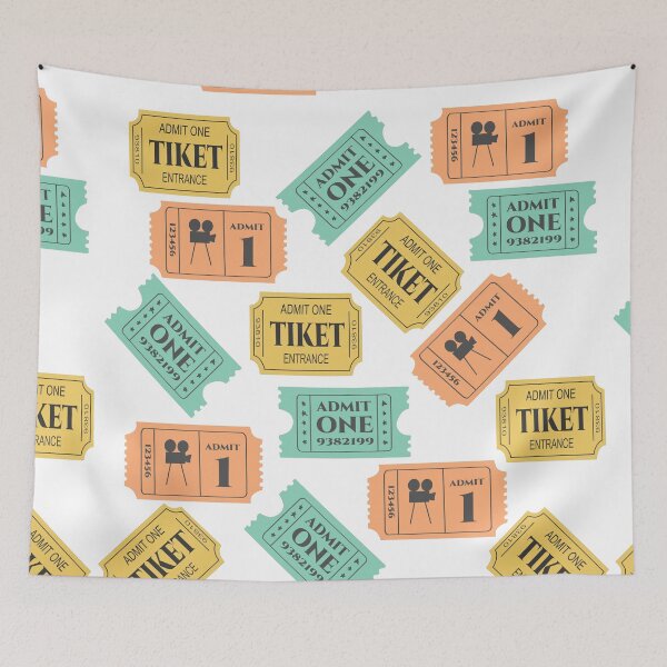 Item preview, Retro movie tickets designed and sold by silviaromo.
