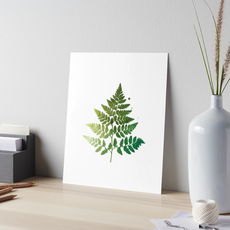 Green Fern on sale Leaf Art