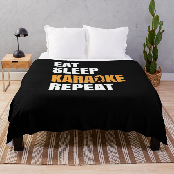 Item preview, Eat Sleep Karaoke Repeat Singing Singer Gift designed and sold by jeffded.