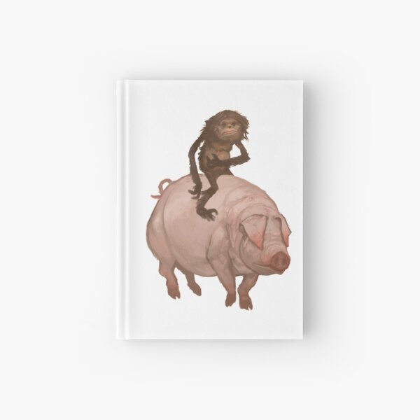 The Hairy Thing and the Pig Hardcover Journal