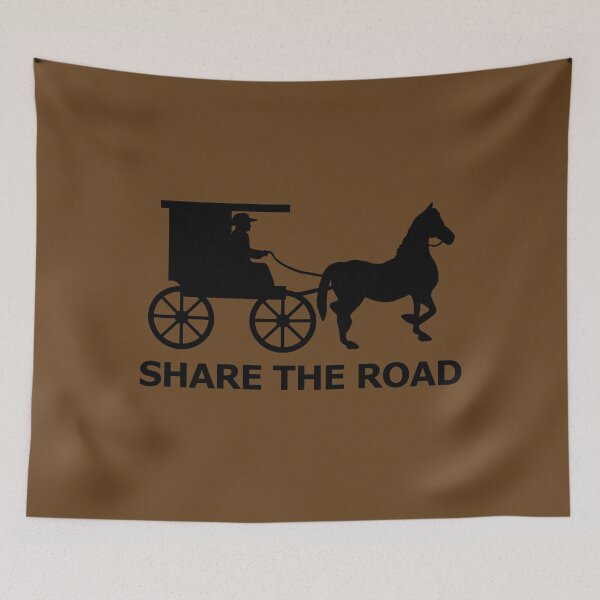 Item preview, Share The Road - Horse And Buggy designed and sold by L.  E. Woodson.