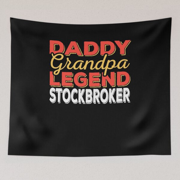 Item preview, Dad Grandpa Legend Stockbroker designed and sold by 1681830934131.