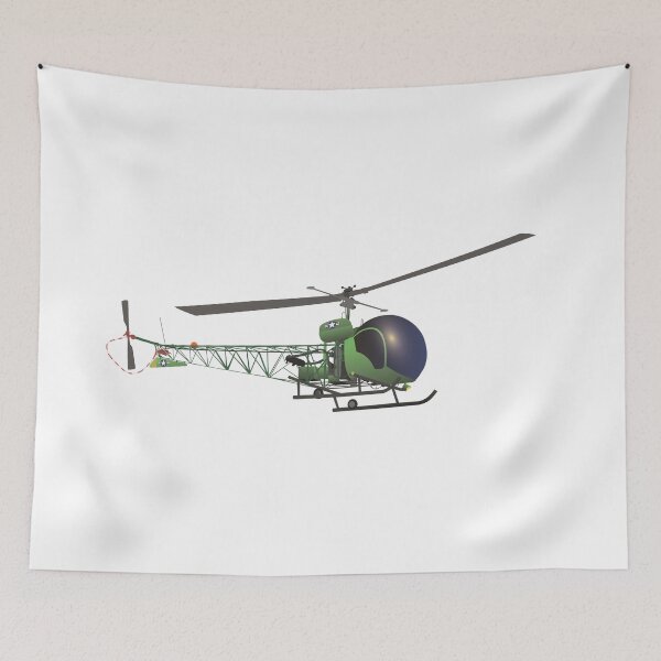 Item preview, Old Small Green Helicopter designed and sold by NorseTech.