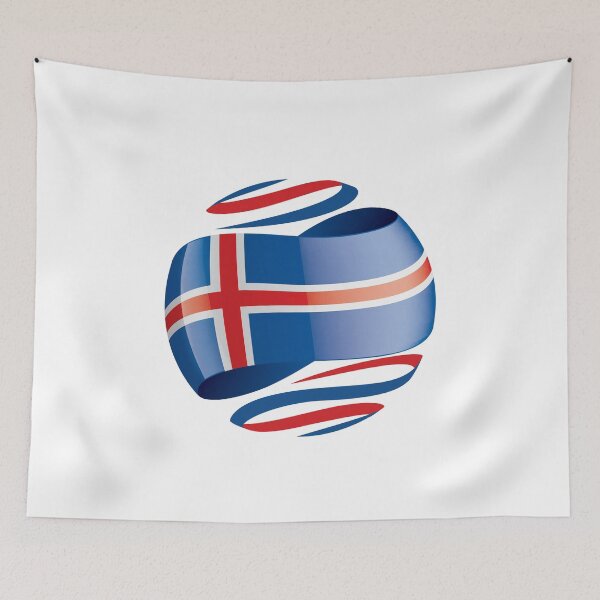 Item preview, Iceland flag designed and sold by 1681830934131.