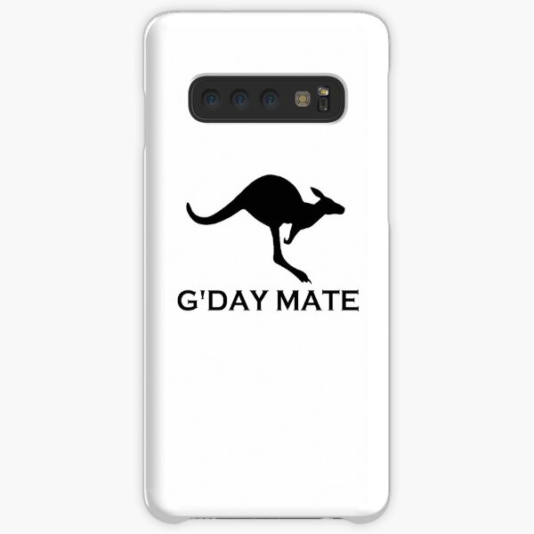 G'Day Mate Australian Kangaroo Shirt Samsung Galaxy Snap Case