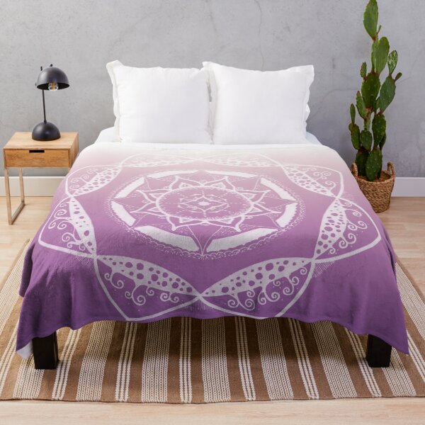 Item preview, beautiful hand painted mandala in white designed and sold by Seelenreisende.