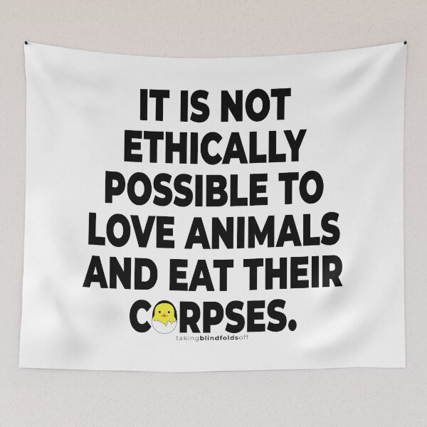 Item preview, Vegan Activist Graphics #takingblindfoldsoff 14 v2 designed and sold by blindfoldsoff.