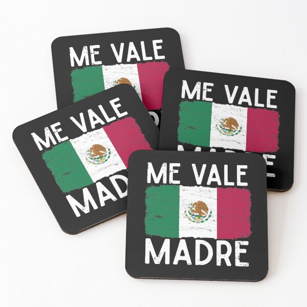 Item preview, Me Vale Madre Spanish Slang Funny Quote Mexican Flag designed and sold by alenaz.