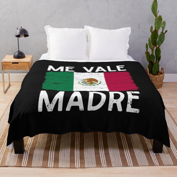 Item preview, Me Vale Madre Spanish Slang Funny Quote Mexican Flag designed and sold by alenaz.