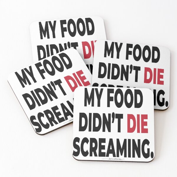 Item preview, My scream didn't die screaming. - Vegan Activist Graphics #takingblindfoldsoff 15 v2 designed and sold by blindfoldsoff.