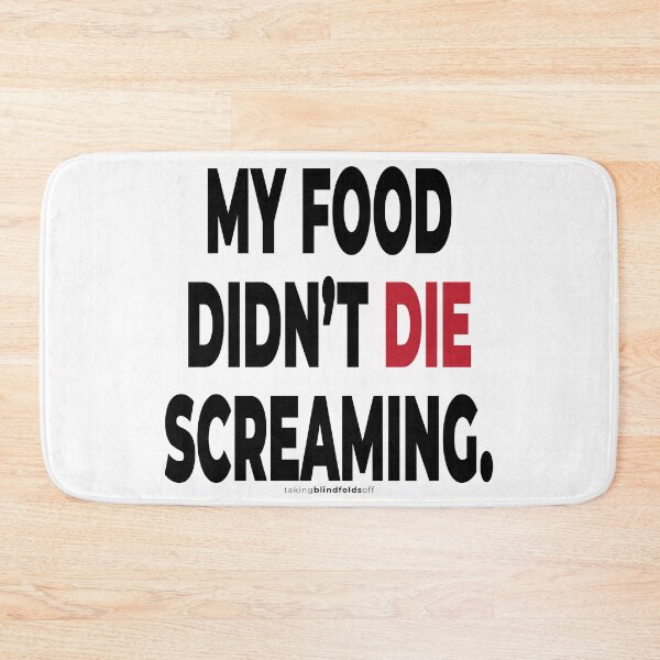 Item preview, My scream didn't die screaming. - Vegan Activist Graphics #takingblindfoldsoff 15 v2 designed and sold by blindfoldsoff.