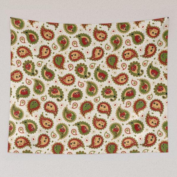 Item preview, Cat Paisley - Christmas - v2 designed and sold by miavaldez.