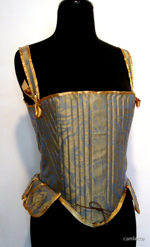 "Lady Jane Corset" by camlette Redbubble