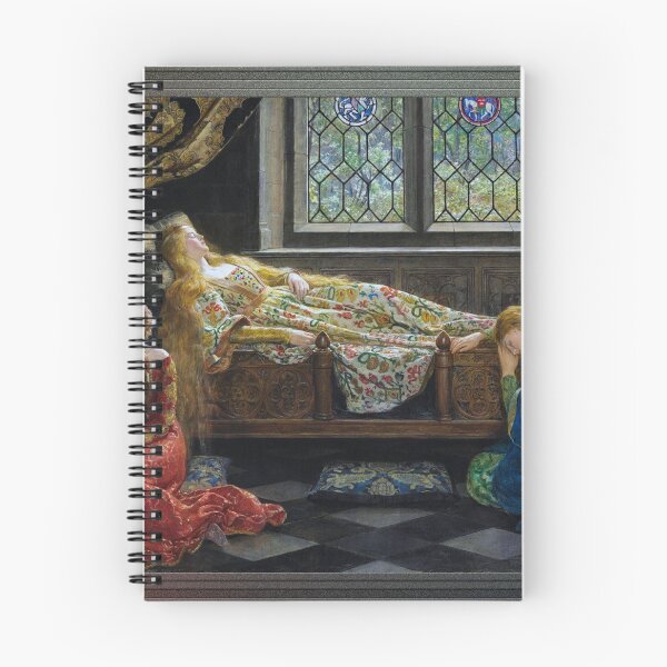 Item preview, The Sleeping Beauty by John Collier - Old Masters Reproduction designed and sold by Xzendor7 Digital Art Creations.