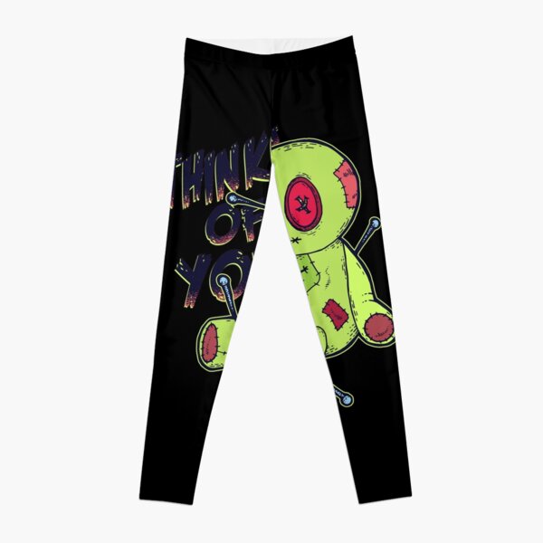 Voodoo doll Leggings for Sale by Gabi Tolgyesi