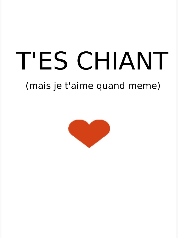 Poster « T