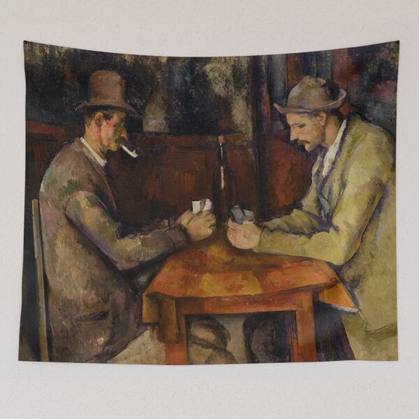Item preview, Paul Cézanne - The Card Players - Les Joueurs de Cartes designed and sold by ArtExpression.