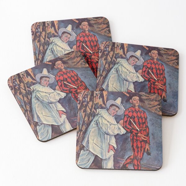 Item preview, Paul Cézanne - Pierrot and Harlequin - Pierrot et Arlequin - Mardi Gras designed and sold by ArtExpression.