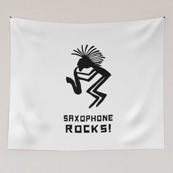 Item preview, petroglyph saxophone rocks designed and sold by petroglyphe.