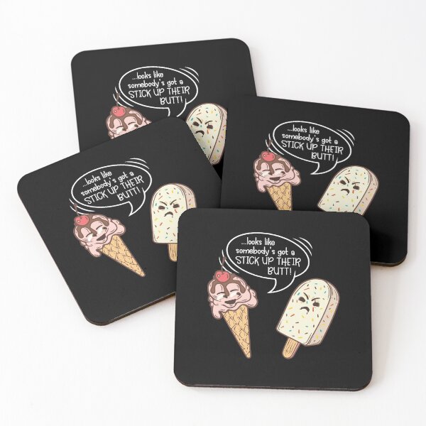 Item preview, Ice Cream Day Cone and Popsicle Joke Funny Parlor Talk Gift designed and sold by Dressed For  Duty.
