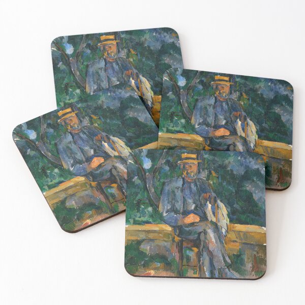 Item preview, Paul Cézanne - Seated Man - Homme Assis designed and sold by ArtExpression.