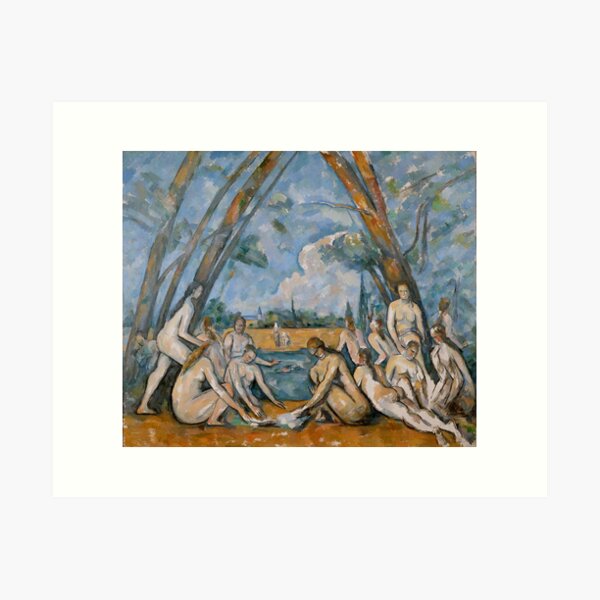 Item preview, Paul Cézanne - The Large Bathers - Les Grandes Baigneuses designed and sold by ArtExpression.