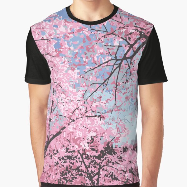 Cherry Blossoms Graphic T-Shirt