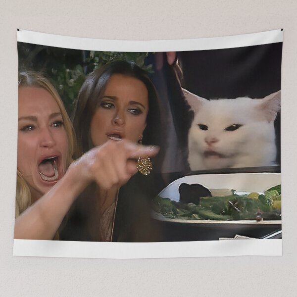 Item preview, Woman Yelling at a Cat designed and sold by Bertoni-Lee.