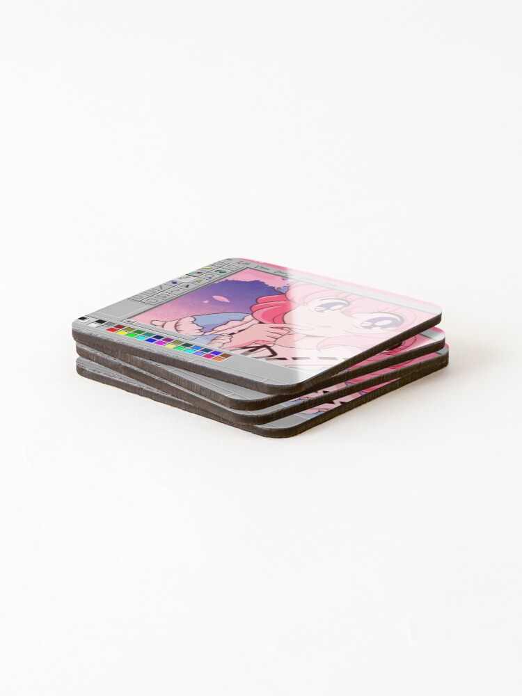 Alternate view of Japanese Anime Coasters (Set of 4)