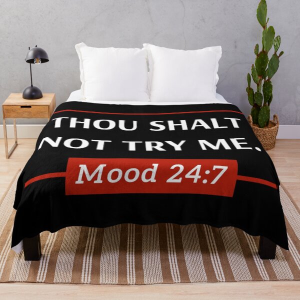 Item preview, 'Thou Shalt Not Try Me' designed and sold by SmileWit.