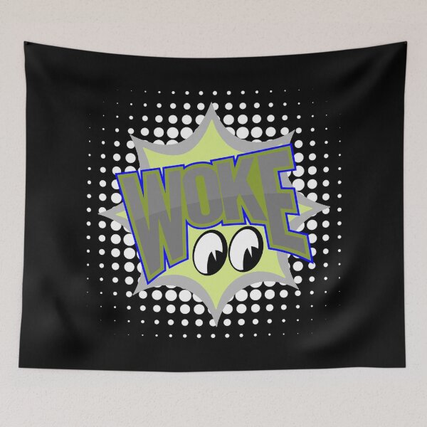 Item preview, Woke Comic Book Style Open Eyes Political designed and sold by CharJens.