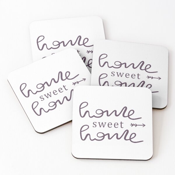 Item preview, Hand drawn lettering home sweet home phrase designed and sold by arthouze.