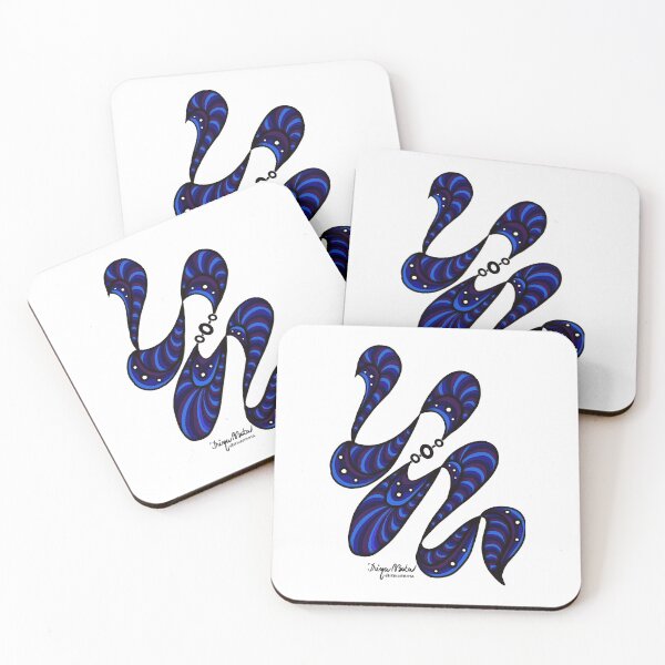 Item preview, Abstract design blue tones designed and sold by irinabbota.