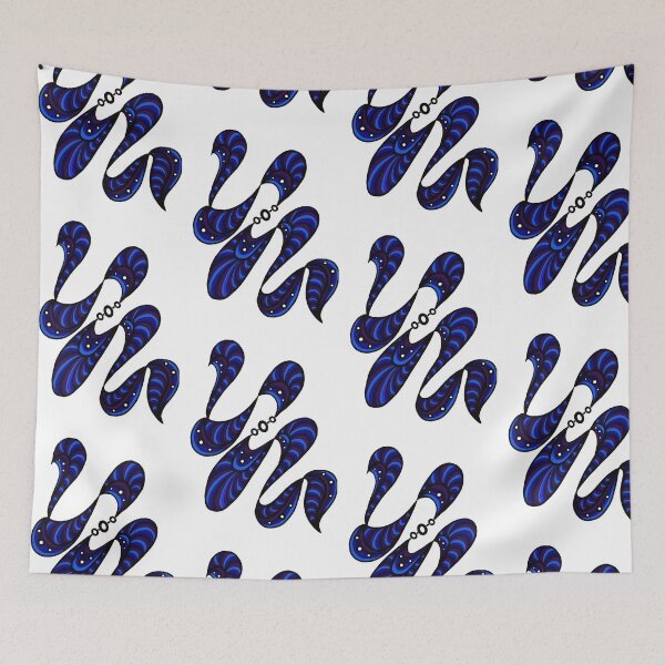 Item preview, Abstract design blue tones designed and sold by irinabbota.