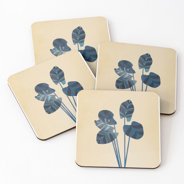 Item preview, Blue Leaves series 01 designed and sold by sillgrafik.