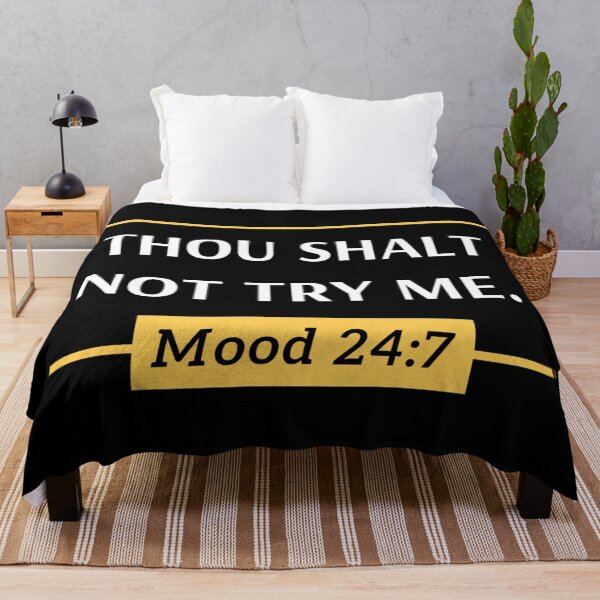 Item preview, 'Thou Shalt Not Try Me' designed and sold by SmileWit.