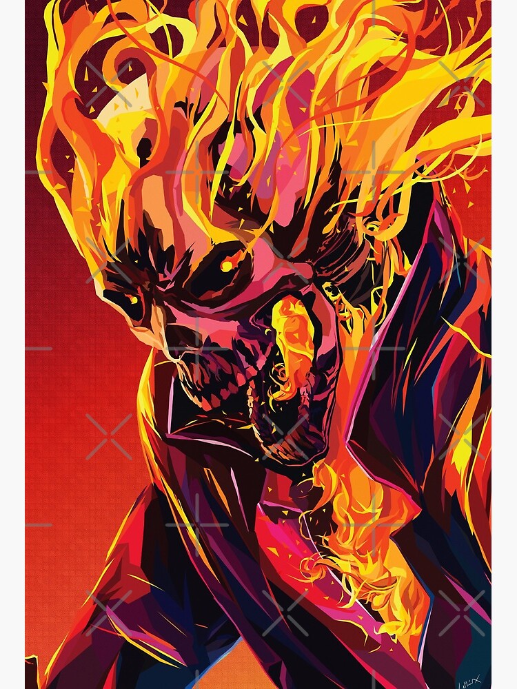 Ghost Rider Art Print